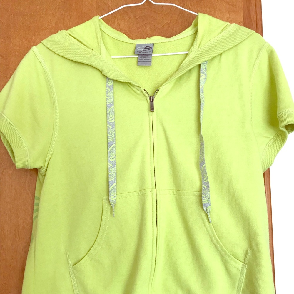 Adorable short sleeve hoodie